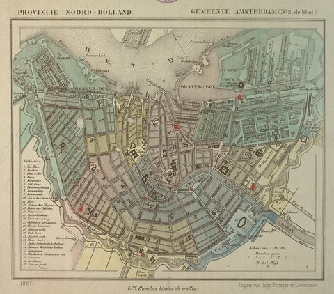 Amsterdam in 1867