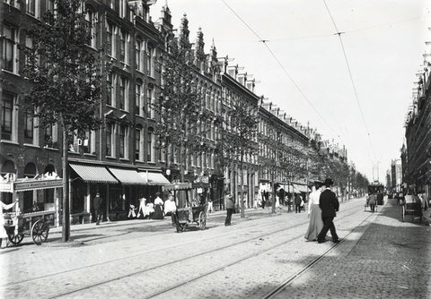 Kinkerstraat rond 1906